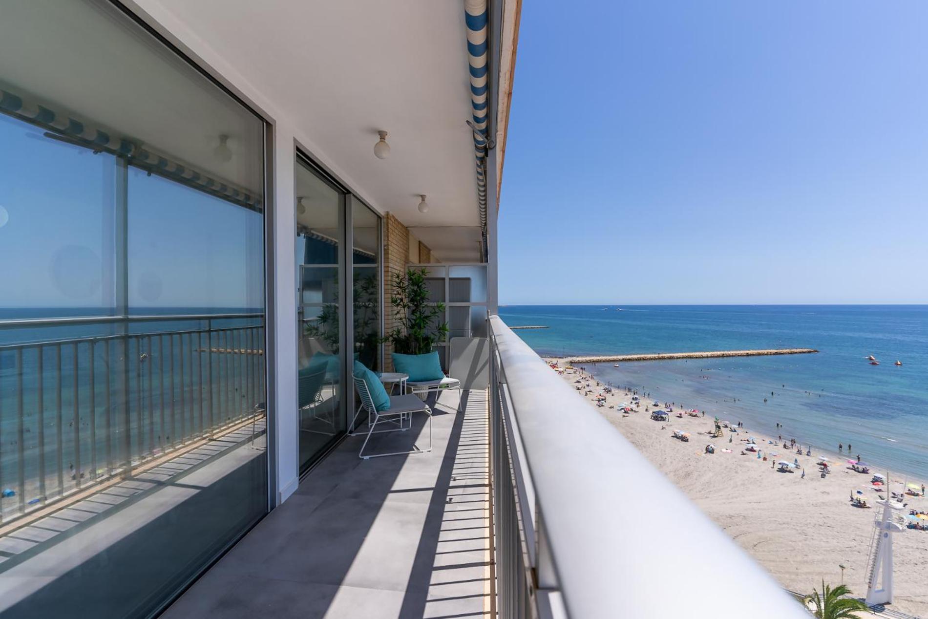 Apartament Rentafive Nuevo Vistas Al Mar Playa Santa Pola Zewnętrze zdjęcie