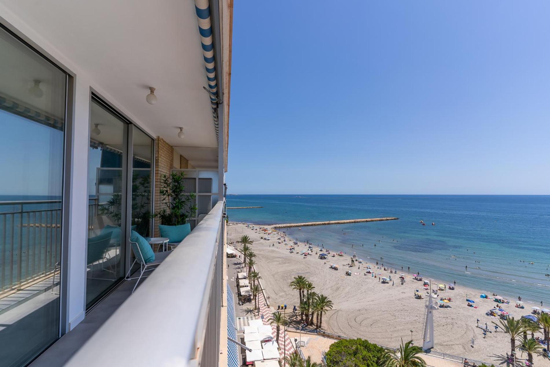 Apartament Rentafive Nuevo Vistas Al Mar Playa Santa Pola Zewnętrze zdjęcie